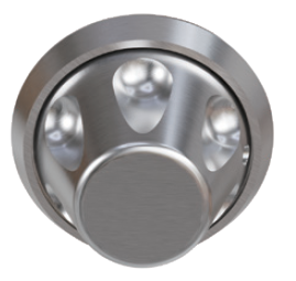 L83 healthcare lever and knob