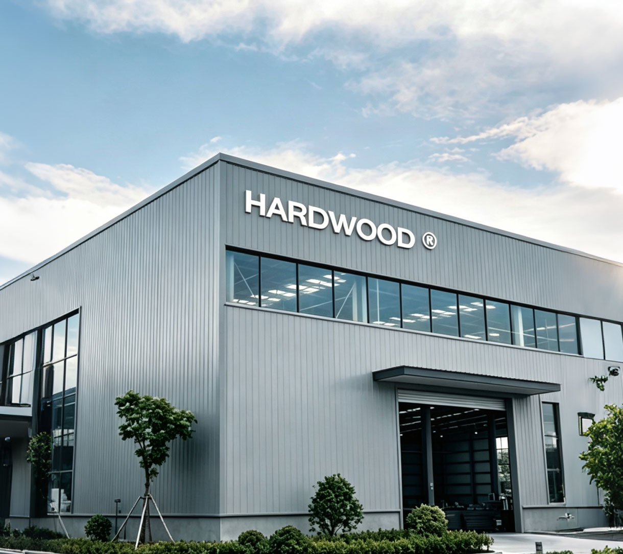 HARDWOOD manufacturing facility
