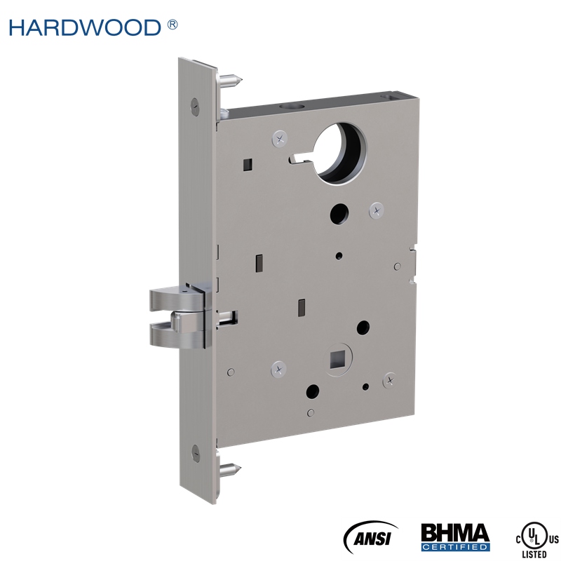 DD01 mortise lock - Passage or closet lock