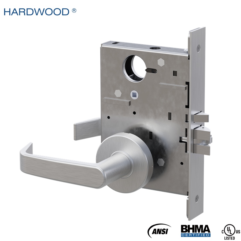 DD01 mortise lock - Passage or closet lock