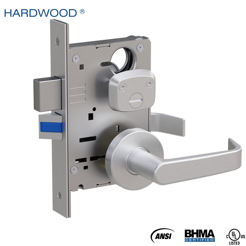 DG02 mortise lock - Privacy, Bedroom or Bath Lock