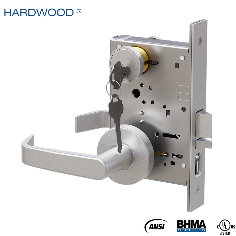 DG30 mortise lock - Asylum or Institutional Lock