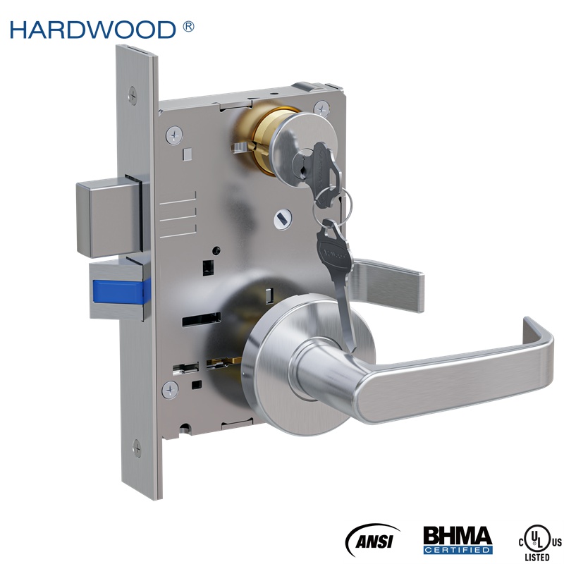 DG13 mortise lock - Dormitory or Exit Lock