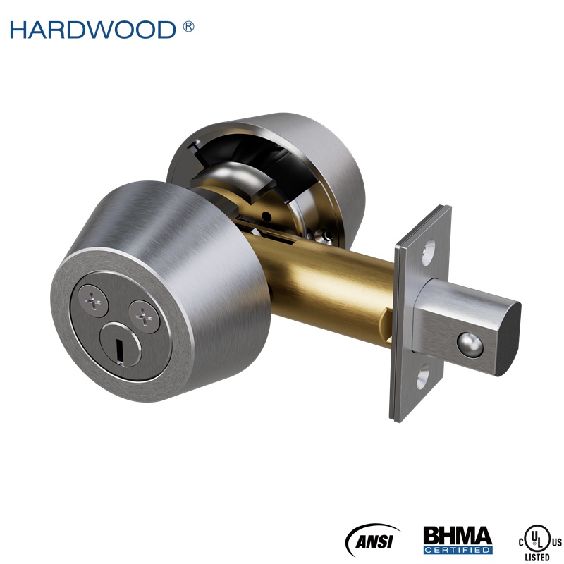 C11 Dead Bolt with T21 Double Cylinder Trim &ndash; Jail and Detention Lock