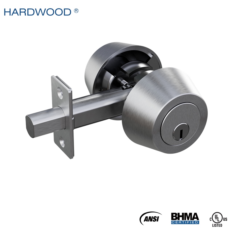 C10 Dead Bolt with T21 Double Cylinder Trim &ndash; Jail and Detention Lock