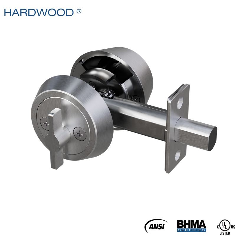 C10 Dead Bolt with T21 Double Cylinder Trim &ndash; Jail and Detention Lock