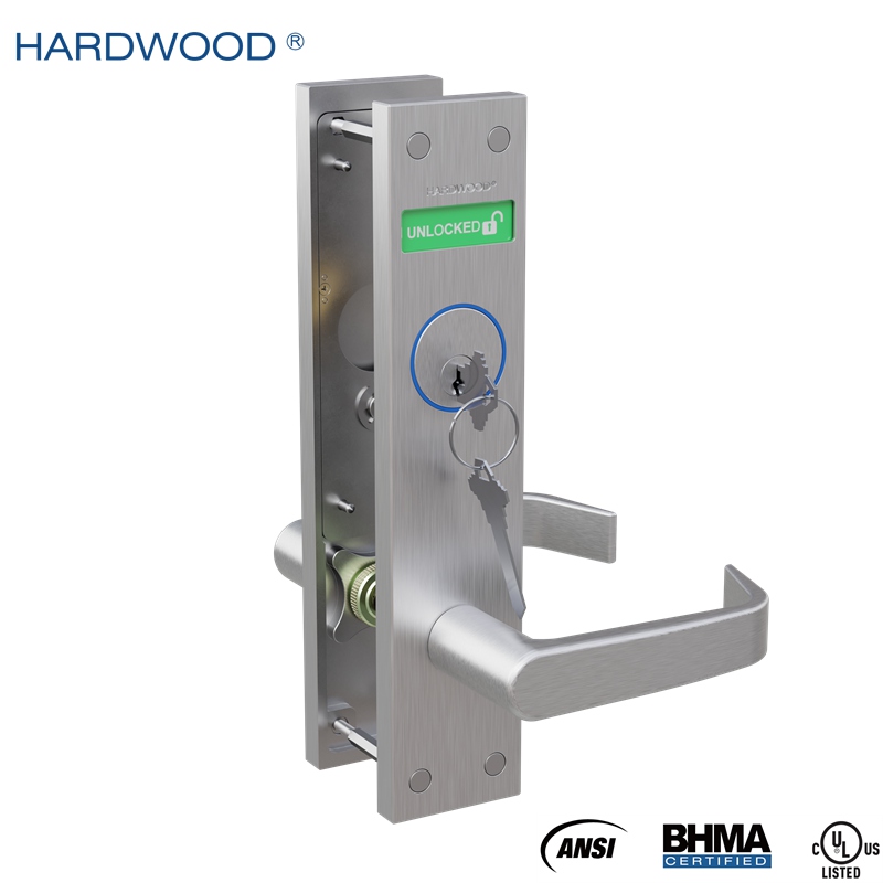 M30 Escutcheon Indicator Lock &ndash; Dormitory or Exit Lock