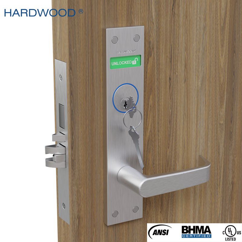 M30 Escutcheon Indicator Lock &ndash; Dormitory or Exit Lock
